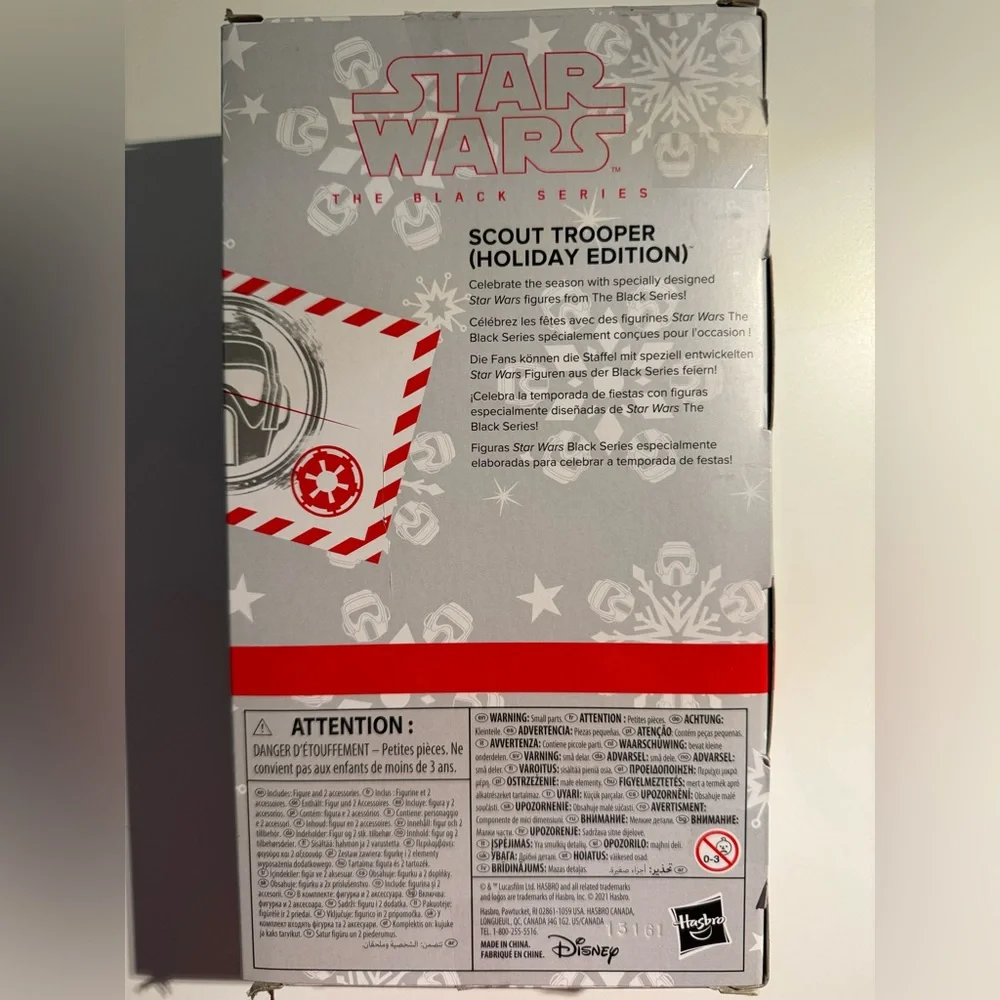 Star Wars Black Series Holiday Edition Scout Trooper - Picture 2 of 8